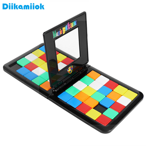 Couleur bataille carré jeu de course Mobile Puzzle Cube enfants Parent-enfant interactif jeux de bureau enfants apprentissage jouets éducatifs ► Photo 1/6