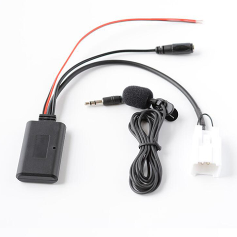 Biurlink – Kit de câble adaptateur Audio 150CM, Microphone de voiture, mains libres, Bluetooth 5.0, Aux, pour Ford Falcon kingdom ► Photo 1/6
