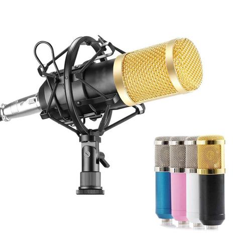 2022 BM800 Microphone condensateur Studio diffusion chant Microphone Podcast enregistrement Microphone microfono ► Photo 1/6