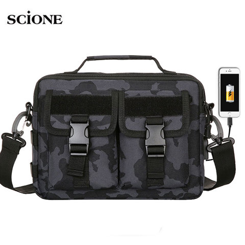 Sac à bandoulière militaire tactique USB Molle XA675 + WA, sac à bandoulière avec ceinture banane pour Camping en plein air et chasse ► Photo 1/1