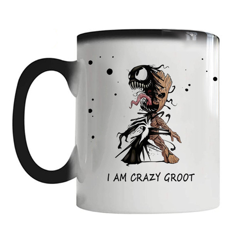 Tasse magique Crazy Groot 2022, tasse en céramique à couleur changeante, cadeau d'anniversaire pour amis, 11oz ► Photo 1/5