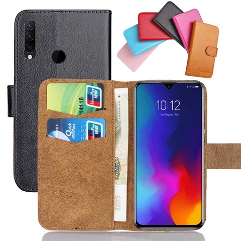 Étui à rabat en cuir souple pour Lenovo K10 Note, 6.3 pouces, étuis pour téléphone, couverture portefeuille, fente pour cartes, accessoires ► Photo 1/6