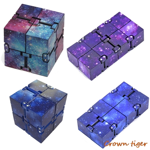 Cube infini antistress cube fidget jouets cube soulagement du stress cube jouet pour enfants enfants femmes hommes jouets sensoriels pour l'autisme tdah ► Photo 1/6