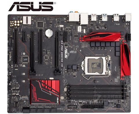 ASUS – carte mère E3 PRO GAMING V5, composant pour PC, composant PC, compatible avec processeurs gamer, socket LGA 1151, DDR4, usb 3.0, usb 3.1 et C232 ► Photo 1/3