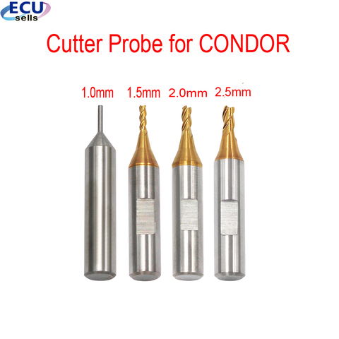 Sonde de découpe 1.0mm 1.5mm 2.0mm 2.5mm mm, pour Machine à découper les clés Xhorse CONDOR XC MINI Plus Dolphin ► Photo 1/6