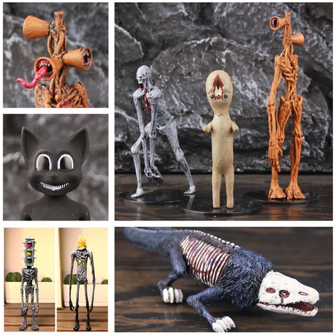 Anime SCP 6789 173 096 tête de sirène la Sculpture originale timide gars Figurine horreur urbain légende fondation Action Figure poupée jouets ► Photo 1/6