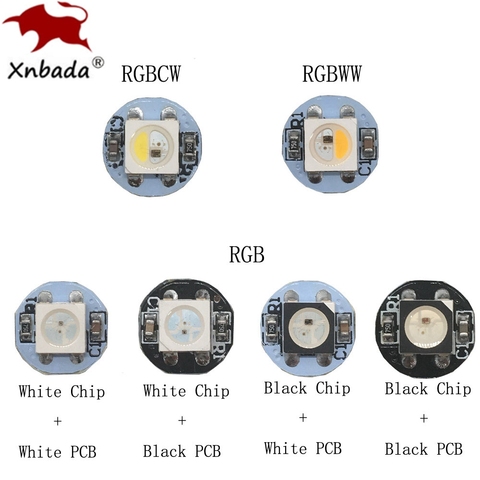 10 ~ 500 pièces 4 Broches WS2812B WS2812 PUCE LED Et dissipateur thermique Conseil 5050 rvb WS2811 IC SK6812 INTÉGRÉ RGBW PUCE LED DC5V ► Photo 1/6