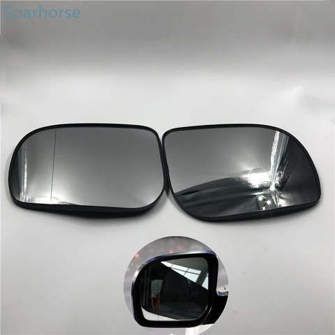 Soarhorse – rétroviseur latéral de voiture, lentille en verre, miroir à ailes, avec chauffage, pour Subaru Forester 2011 2012 ► Photo 1/6