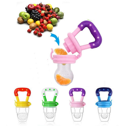 Bouteilles tétine en Silicone pour bébé, alimentation Fruit frais pour enfants ► Photo 1/6