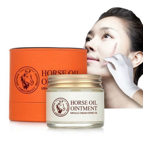 Crème à l'huile de cheval crème Anti-âge cicatrice visage corps crème de blanchiment coréen cosmétique soins de la peau blanchissant hydratant ► Photo 1/6