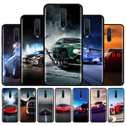 Étui en Silicone pour Xiaomi Redmi Note 9 9S 8 8T 9 Pro 7 Redmi 9 9A 9C 8 8A 7 7A 6 6A couverture arrière Fundas Cool boîtier de téléphone de voiture ► Photo 1/6