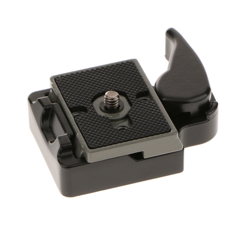 For Manfrotto 323 RC2 Rapid Connect Adapter with 200PL-14 Quick Release Plate Clamp ► Photo 1/6