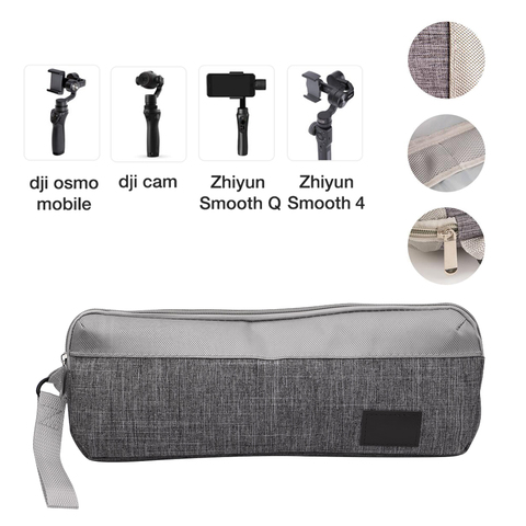 Sac De Rangement en Nylon Étui De Transport pour DJI OM 4 L'OSMO Mobile 2 3 Zhiyun Smooth 4 Q Sac À Main Valise Cardan Stabilisateur Accessoires ► Photo 1/6