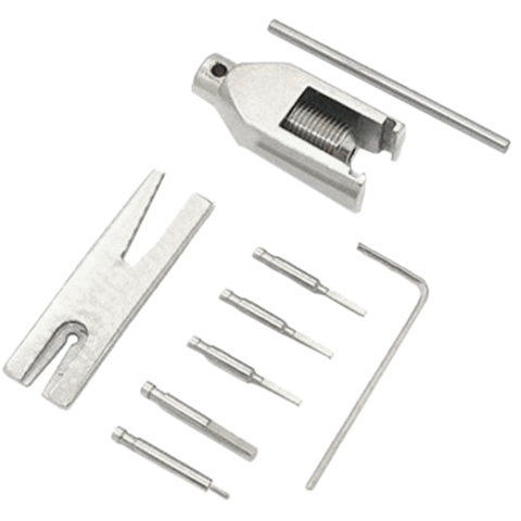 Ensemble d'outils de solvant d'extracteur de pignon de moteur pour les pièces de pignon de moteur d'hélicoptère de Rc-alliage d'aluminium ► Photo 1/6