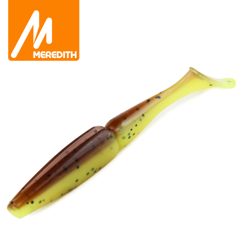 Meredith fou méné 10 pièces 6g 9cm pêche leurre souple poisson appât nageurs Silicone appât souple Wobblers leurre matériel de pêche méné ► Photo 1/6