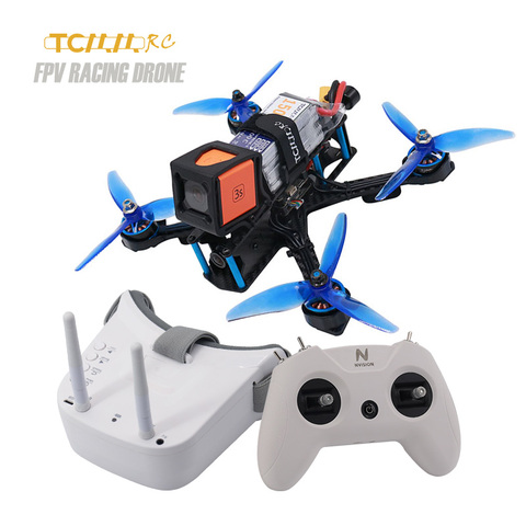 Tcmrc – kit de drone de course fpv, avec télécommande, lunettes fpv 2306 2450KV, 5 pouces, 30A ESC FPV, quadcopter RC ► Photo 1/6