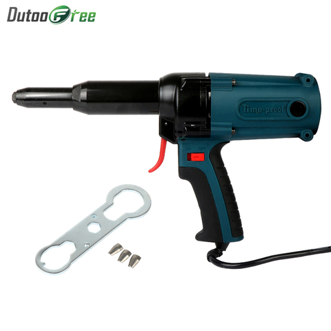 Riveteuse électrique 400W 220V, outil de rivetage industriel et à longue bouche ► Photo 1/6