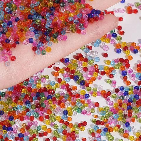 Perles de rocaille en verre tchèque, 150 à 1000 pièces, perles d'espacement rondes en cristal autrichien pour enfants, bricolage de bijoux, accessoires 2 3 4mm, vente en gros ► Photo 1/6