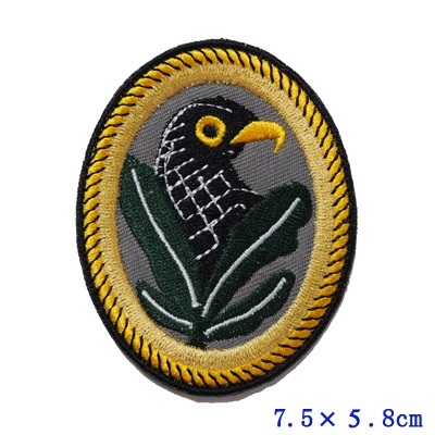 PATCH de manche de SNIPER allemand WW2, écusson d'or du meilleur tir, brassard de tête d'oiseau de 1ère classe, écusson historique précis ► Photo 1/1