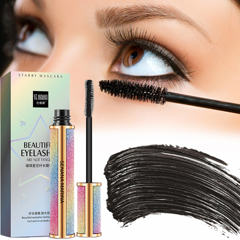 Mascara 3D pour femmes, maquillage, Extension de cils, Waterproof, séchage rapide, longue tenue, cosmétique pour les grands yeux ► Photo 1/6