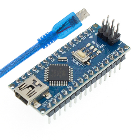 Nano avec le chargeur de démarrage compatible Nano 3.0 contrôleur pour arduino CH340 pilote USB 16Mhz Nano v3.0 ATMEGA328P ► Photo 1/6