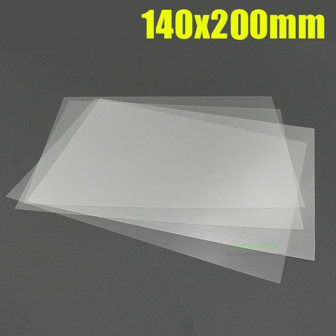 Wanhao-copieur 7 D7/anycubique Photon pour imprimante, feuille FEP, Film FEP de 0.1mm, épaisseur 140x200mm, 140x200x mm, 1 pièce ► Photo 1/3