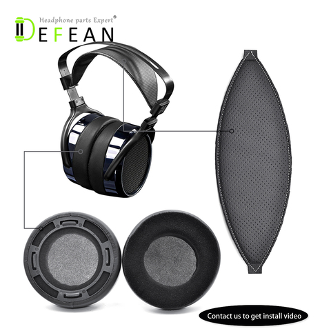 Defean – oreillettes de remplacement pour casque Hifiman HE400 400I 400S HE560 560I HE500 300 350 HE3 5 6 ► Photo 1/6