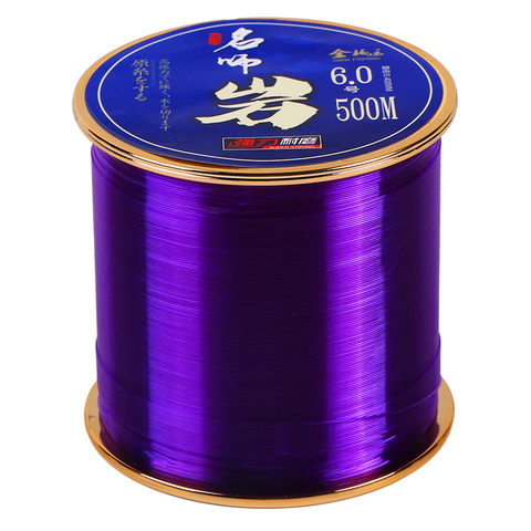 500M Nylon Fishing Line Durable Fluorocarbon Sea Fishing Line Thread Bulk Spool All Size Fluorocarbon Fishing Line De Pesca ► Photo 1/1