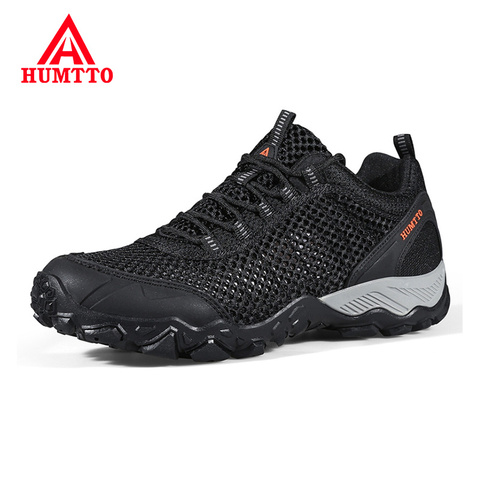 HUMTTO chaussures de randonnée en plein air respirant lumière haute qualité sport Trekking chaussures Couples escalade Camping chaussures hommes ► Photo 1/6