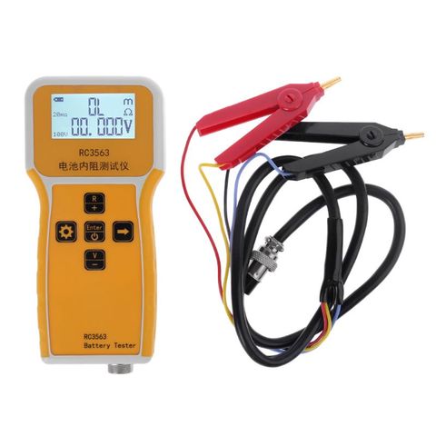 RC3563 analyseur de testeur de résistance interne de batterie portable pour cellule sèche de batterie au plomb de véhicule de voiture Jy31 19 livraison directe ► Photo 1/6