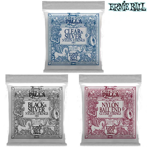 Cordes de guitare classique Ernie Ball cordes de fibers de Nylon pour guitare Instruments de musique classiques pièces de guitare ► Photo 1/6