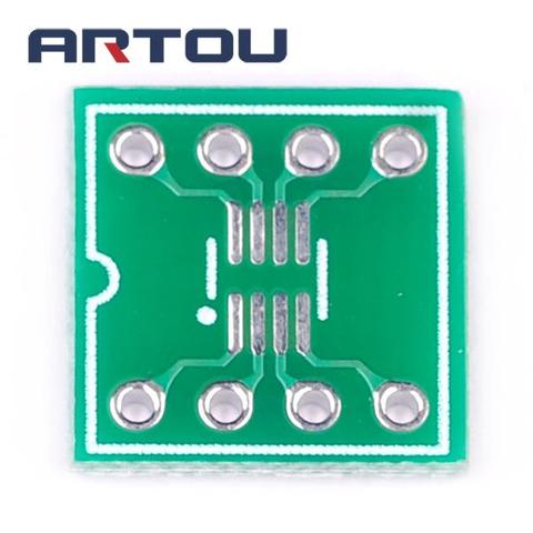 10 pièces SOP8 SSOP8 TSSOP8 SOP à DIP Module carte PCB adaptateur plaque ► Photo 1/1