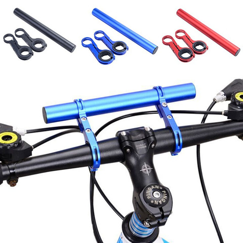 Support de guidon de vélo 20CM pour vtt, Extension de Tube de tige de vélo, pour compteur de vitesse, phare de téléphone, support de lampe ► Photo 1/6