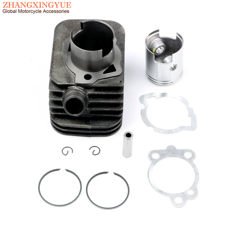 43mm 65cc grand alésage cylindre Kit pour Piaggio Ciao Boss 50 Boxer Grillo Si Bravo Ceao 50cc 10mm 2 temps moteur pièces ► Photo 1/6