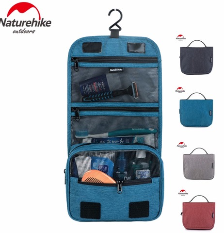 Naturehike – sac à cosmétiques étanche pour hommes et femmes, trousse de toilette de maquillage, rangement multifonction, voyage, natation, lavage ► Photo 1/6