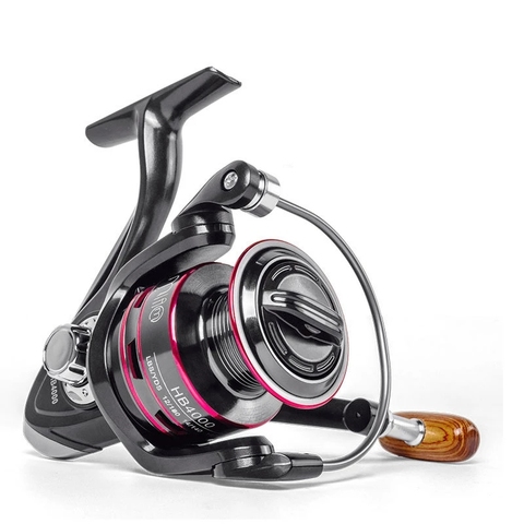 Moulinet de pêche tout en métal, bobine de filature de 8KG Max glisser poignée en acier inoxydable, bobine de ligne, accessoires de pêche en eau salée ► Photo 1/6