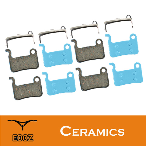 Plaquettes de freins à disque en céramique de vélo, pour Shimano A01S M06 M07 XTR M975 M966 M965 Saint M800 XT M775 M765 M665 DEORE M545, 4 paires ► Photo 1/3