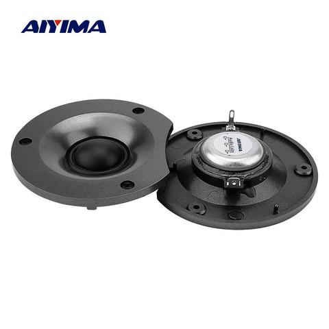 AIYIMA – haut-parleur Audio pour Tweeter à Film de soie, haut-parleur 12 Ohm 50W, aimant néodyme, 3.5 à 4.5 pouces, 2 pièces ► Photo 1/6