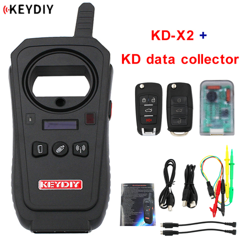 KEYDIY-fabricant de télécommande KD-X2, déverrouillage et transpondeur, Clone avec transpondeur 96bit 48, sans jeton + collecteur de données KD ► Photo 1/6