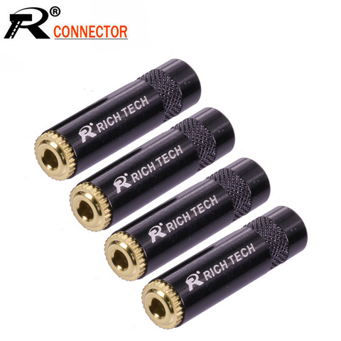 Jack Audio 3.5mm 3 pôles 10 pièces/lot | Connecteur femelle stéréo, adaptateur pour casque d'écoute stéréo 1/8 pouces, connecteur de fil 3.5mm ► Photo 1/6