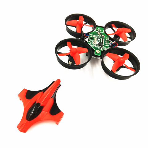 Couvercle de coque rouge bleu pour JJRC H36 Eachine E010 Nihui NH-010, petit Drone Whoop Inductrix FPV RC ► Photo 1/6