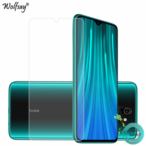 Verre 2 pièces pour Xiaomi Redmi Note 9T protecteur d'écran verre trempé pour Xiaomi Note 9T 8T Redmi 9T 8 7 7A Film de protection pour téléphone ► Photo 1/6