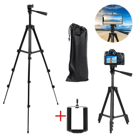 Support de montage de trépied extensible 36-100cm pince réglable pour vidéo Vlog Live Stream Youtube support de caméra support pour téléphone ► Photo 1/6