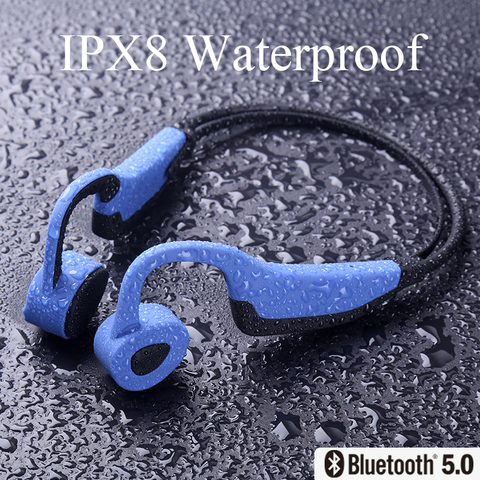 Casque sans fil Bluetooth écouteurs Sport Conduction osseuse casque bluetooth 5.0 étanche écouteurs DOSII K7 avec microphone ► Photo 1/6