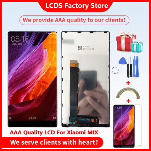 Écran LCD de qualité AAA avec cadre pour Xiaomi MI MIX écran d'affichage LCD pour Xiaomi MI MIX LCD avec écran d'affichage 10-Touch ► Photo 1/6