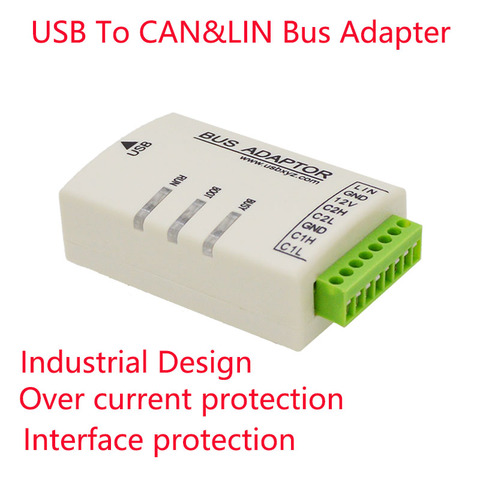 Adaptateur USB vers LIN CAN CANFD K, analyseur, boot loader, mise à jour du micrologiciel IAP, open source ► Photo 1/6