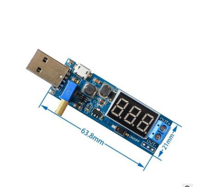 DC-DC 5V à 3.5 V/12 V USB Module d'alimentation haut/bas réglable Boost Buck convertisseur sortie cc 1.2 V-24 V ► Photo 1/1