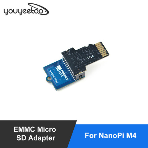 Friend lyelec – adaptateur Micro SD EMMC, pour Module NanoPi M4 EMMC, dissipateur thermique ► Photo 1/2