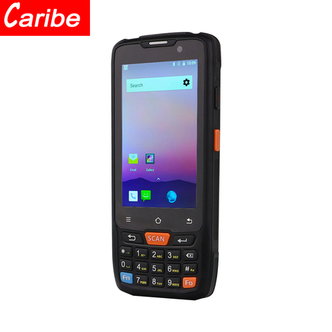 Caribe-tablette PL-40L, robuste, Android, avec PDA, lecteur Laser 1D, lecteur RFID longue Distance, 4G ► Photo 1/6