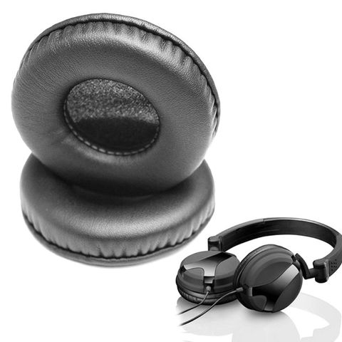 1 paire oreillettes de remplacement en cuir pour AKG K518 K518DJ K518LE K81 NC6 casque d'écoute ► Photo 1/6